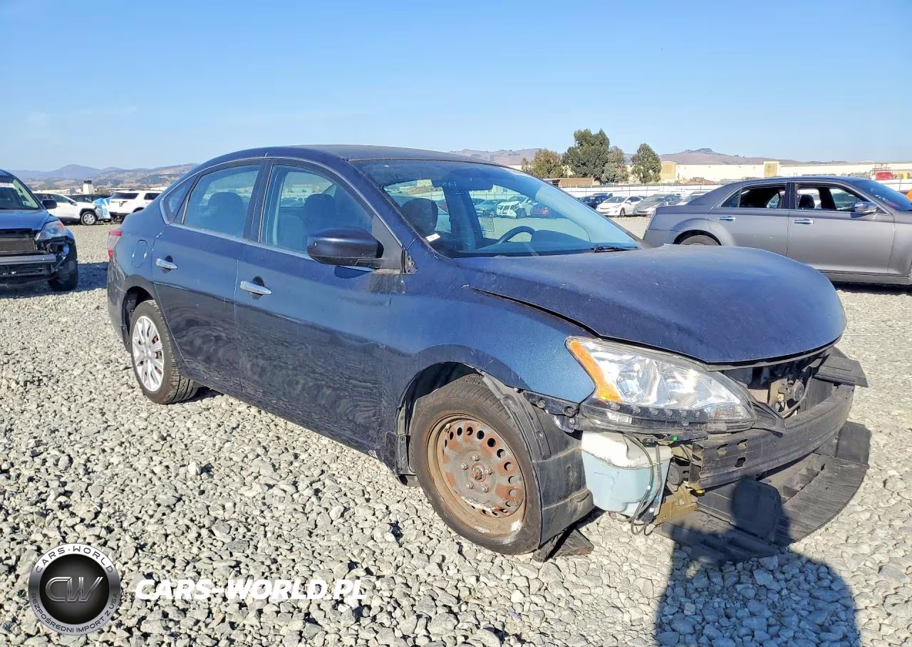 2013 Nissan Sentra S VIN:1N4AB7AP4DN910008 - 4