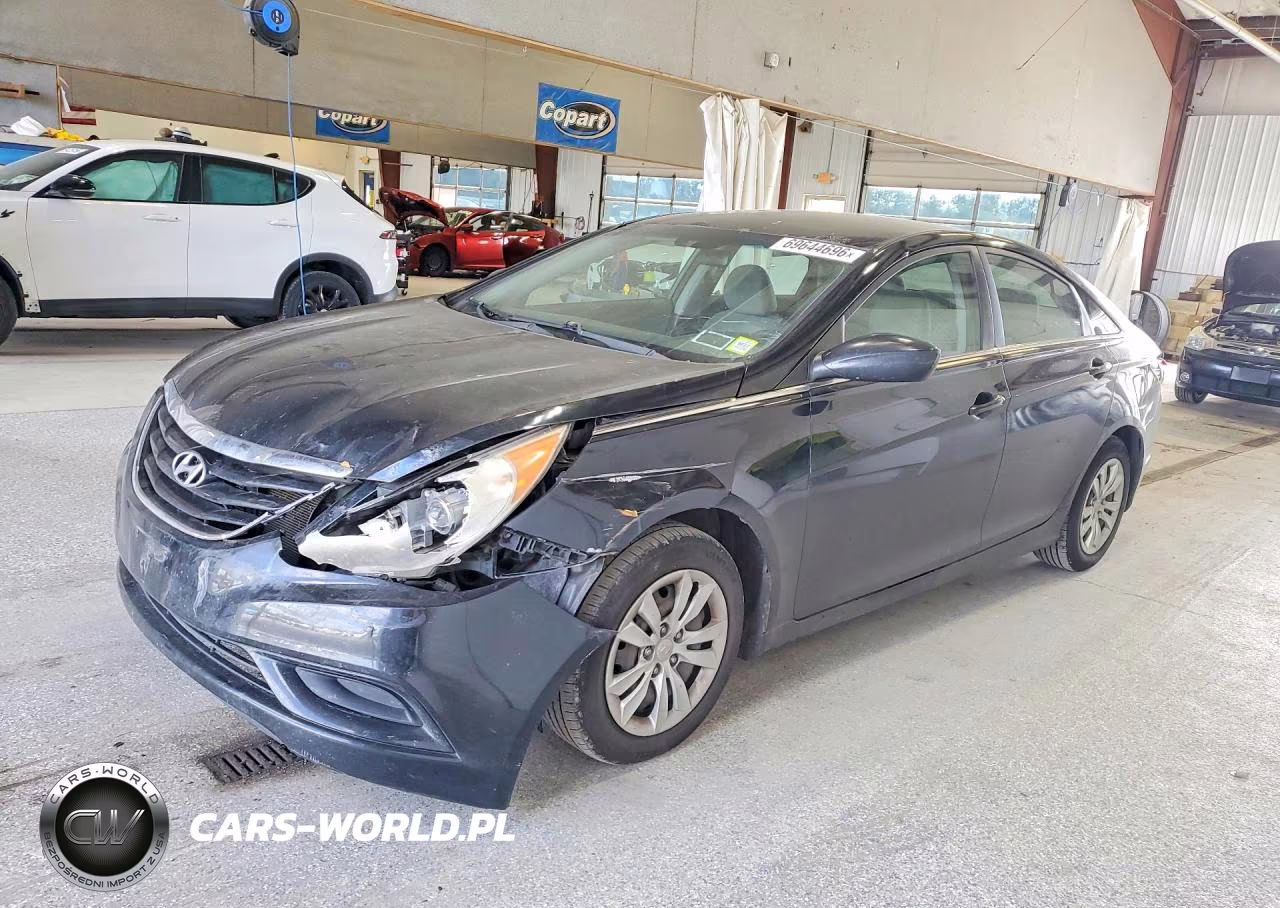 2011 Hyundai Sonata Gls VIN:5NPEB4ACXBH213107 - 1