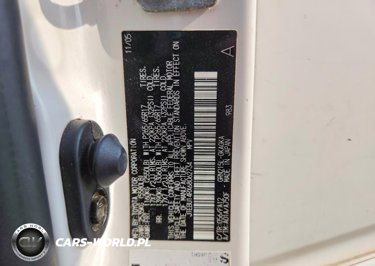 2006 Toyota 4Runner Sr5 VIN:JTEBU14RX68062734 - 13