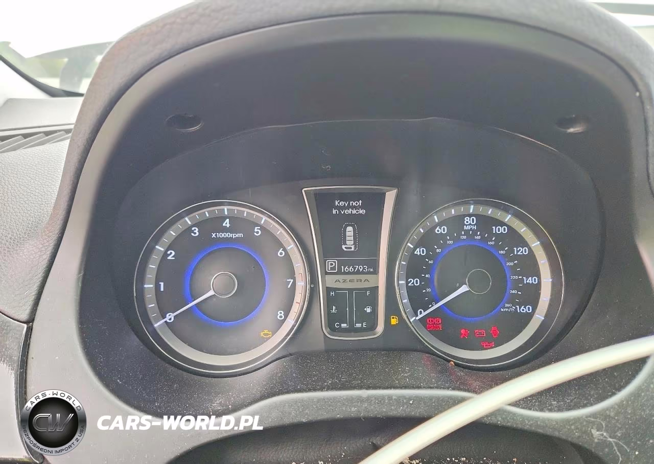 2013 Hyundai Azera Base VIN:KMHFH4JG7DA285930 - 9