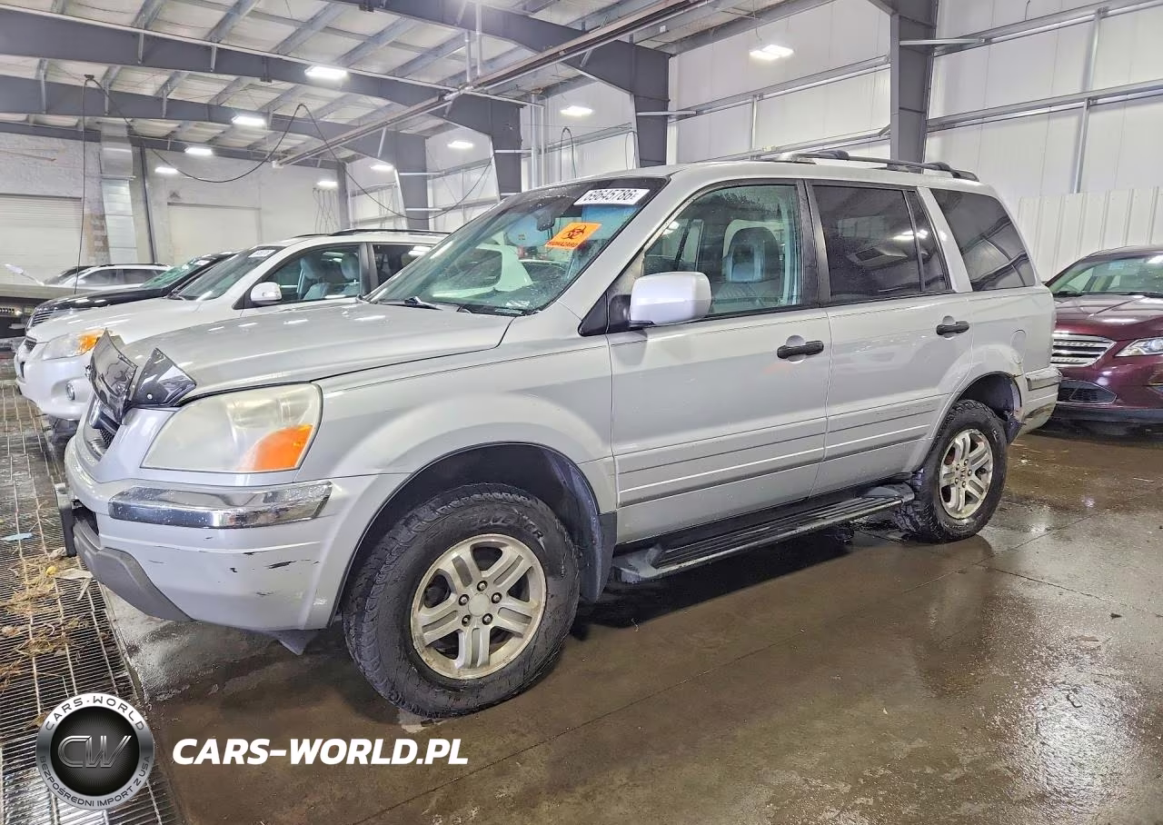 2003 Honda Pilot Exl VIN:2HKYF18523H517217 - 1