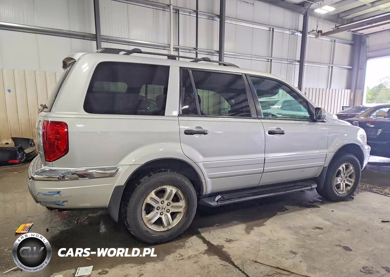 2003 Honda Pilot Exl VIN:2HKYF18523H517217 - 3