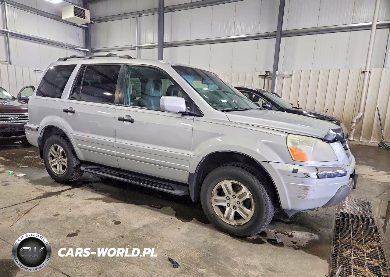 2003 Honda Pilot Exl VIN:2HKYF18523H517217 - 4