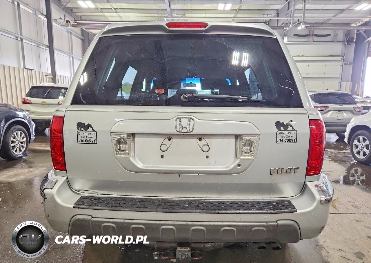 2003 Honda Pilot Exl VIN:2HKYF18523H517217 - 6