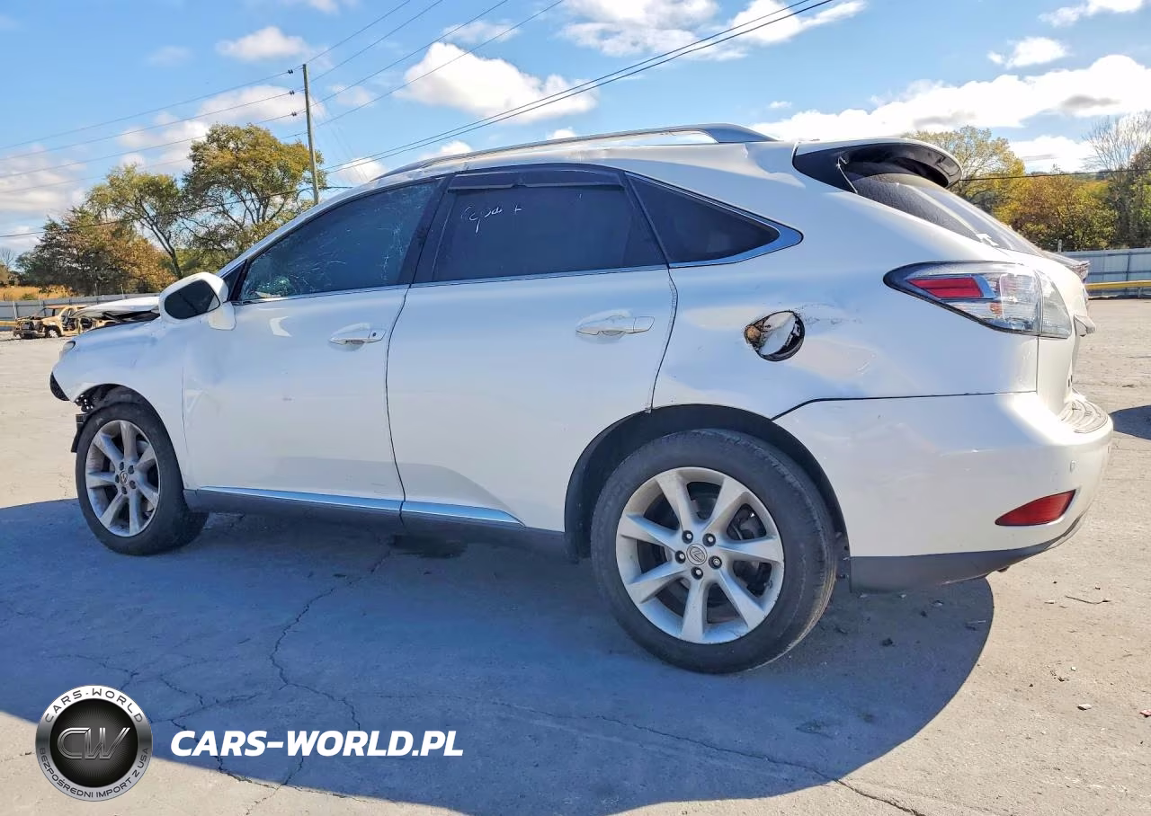2012 Lexus Rx 350 VIN:2T2ZK1BA8CC078402 - 2