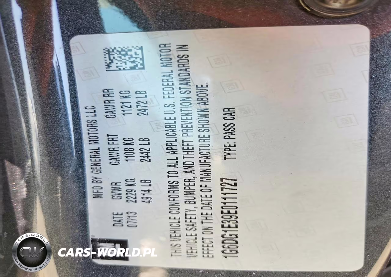 2014 Cadillac Cts Performance Collection VIN:1G6DG1E39E0111727 - 12