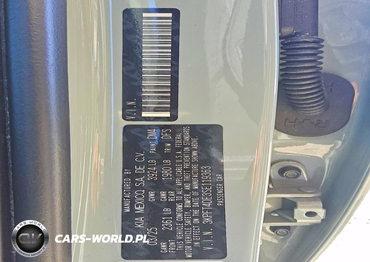 2025 Kia K4 Lxs VIN:3KPFT4DE3SE119363 - 12