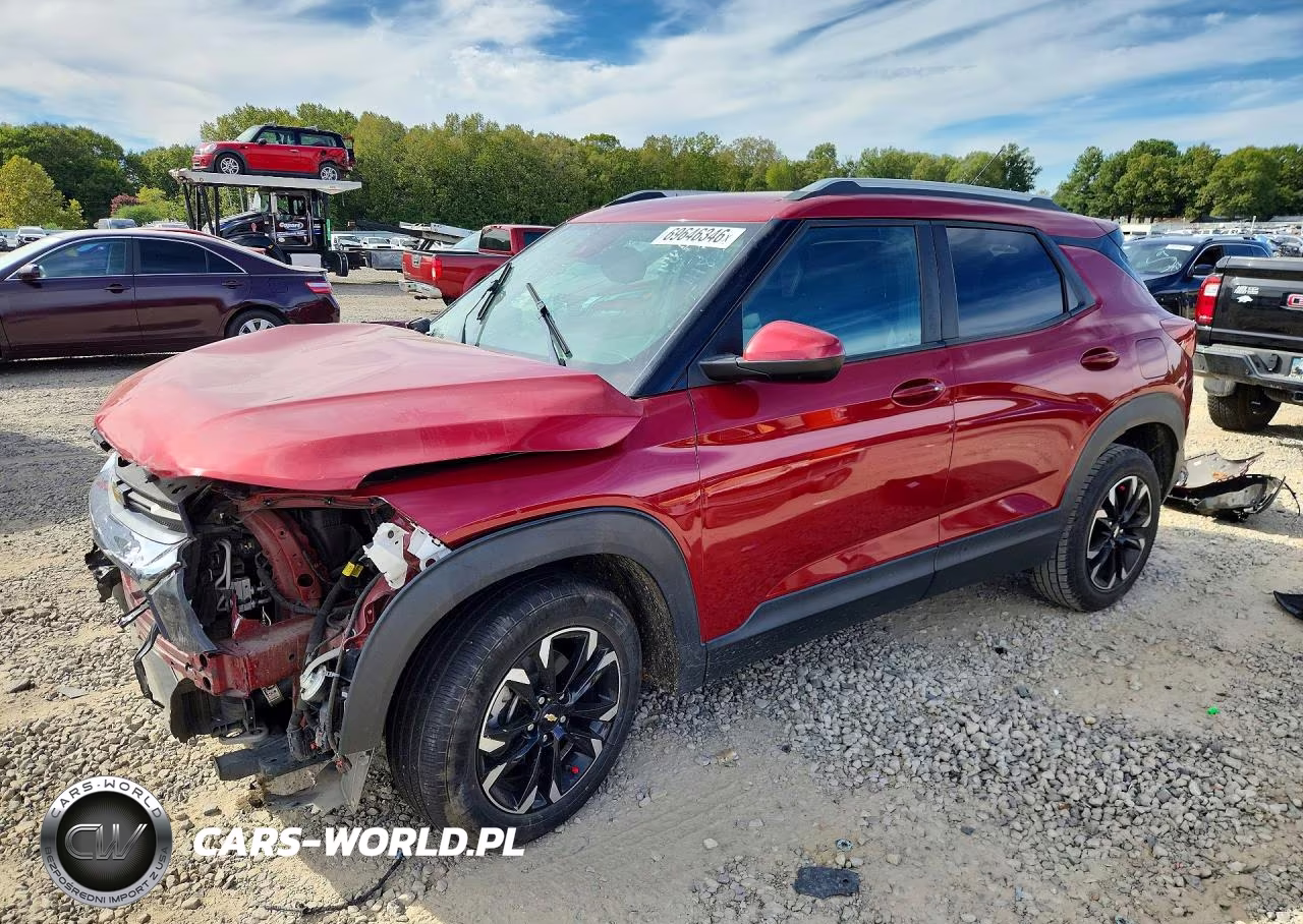 2021 Chevrolet Trailblazer Lt VIN:KL79MPS22MB130744 - 1