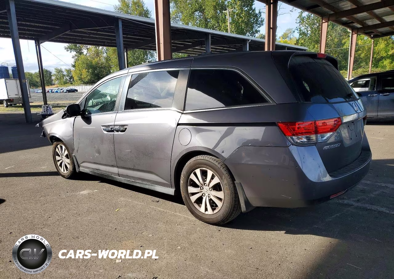 2015 Honda Odyssey Exl VIN:5FNRL5H67FB100207 - 2
