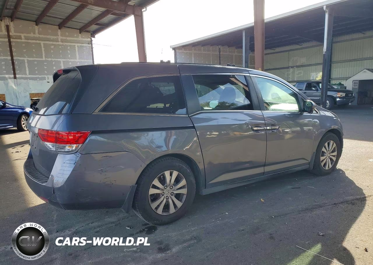 2015 Honda Odyssey Exl VIN:5FNRL5H67FB100207 - 3