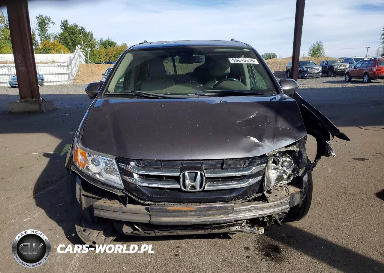 2015 Honda Odyssey Exl VIN:5FNRL5H67FB100207 - 5