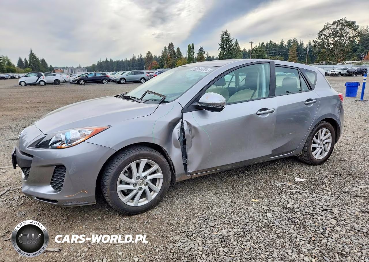 2012 Mazda 3 I VIN:JM1BL1L89C1570990 - 1
