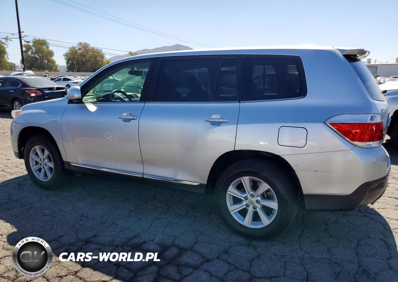 2012 Toyota Highlander Base VIN:5TDZA3EH6CS020937 - 2