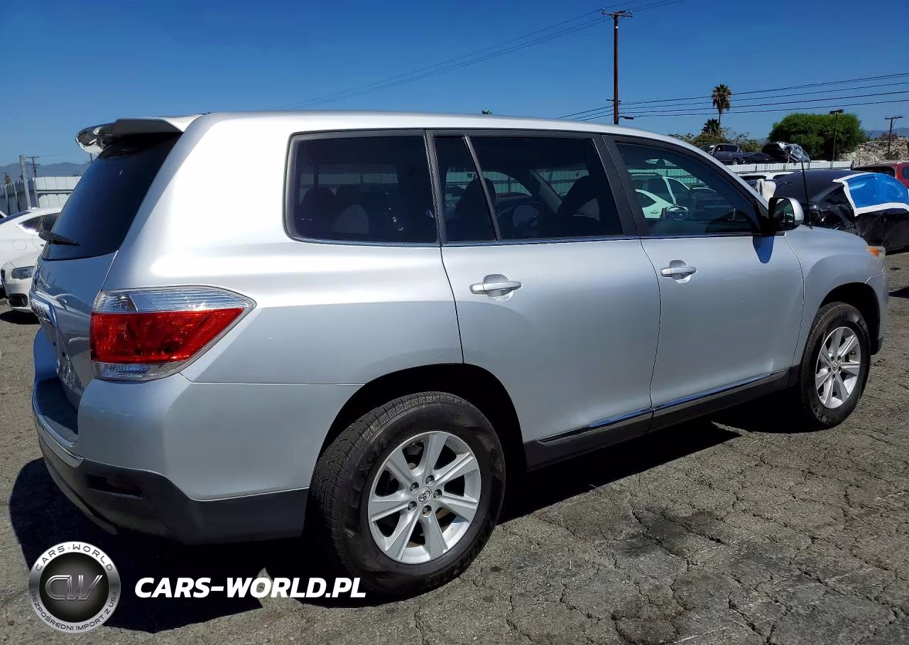 2012 Toyota Highlander Base VIN:5TDZA3EH6CS020937 - 3