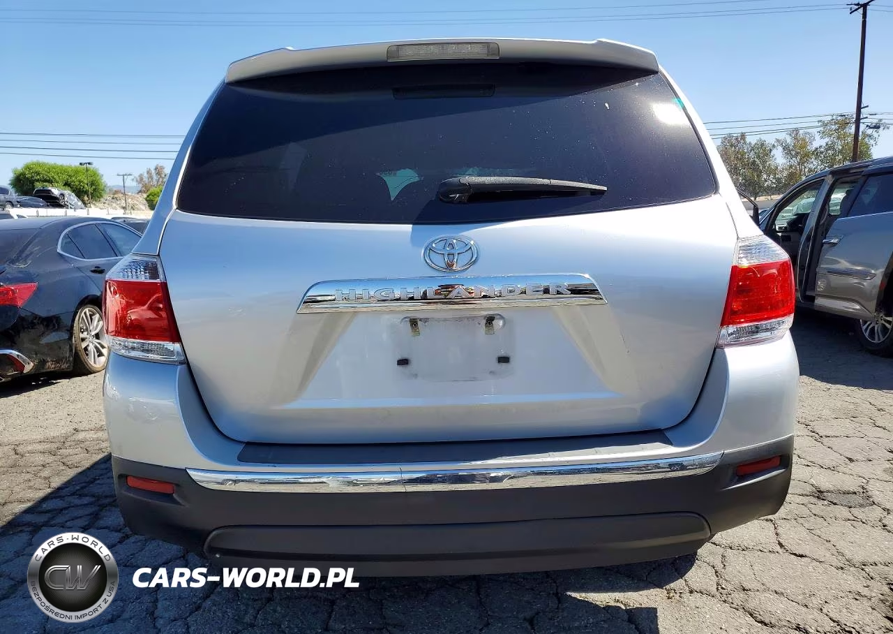 2012 Toyota Highlander Base VIN:5TDZA3EH6CS020937 - 6