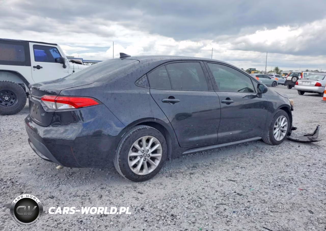 2020 Toyota Corolla Le VIN:JTDHPRAE7LJ049420 - 3