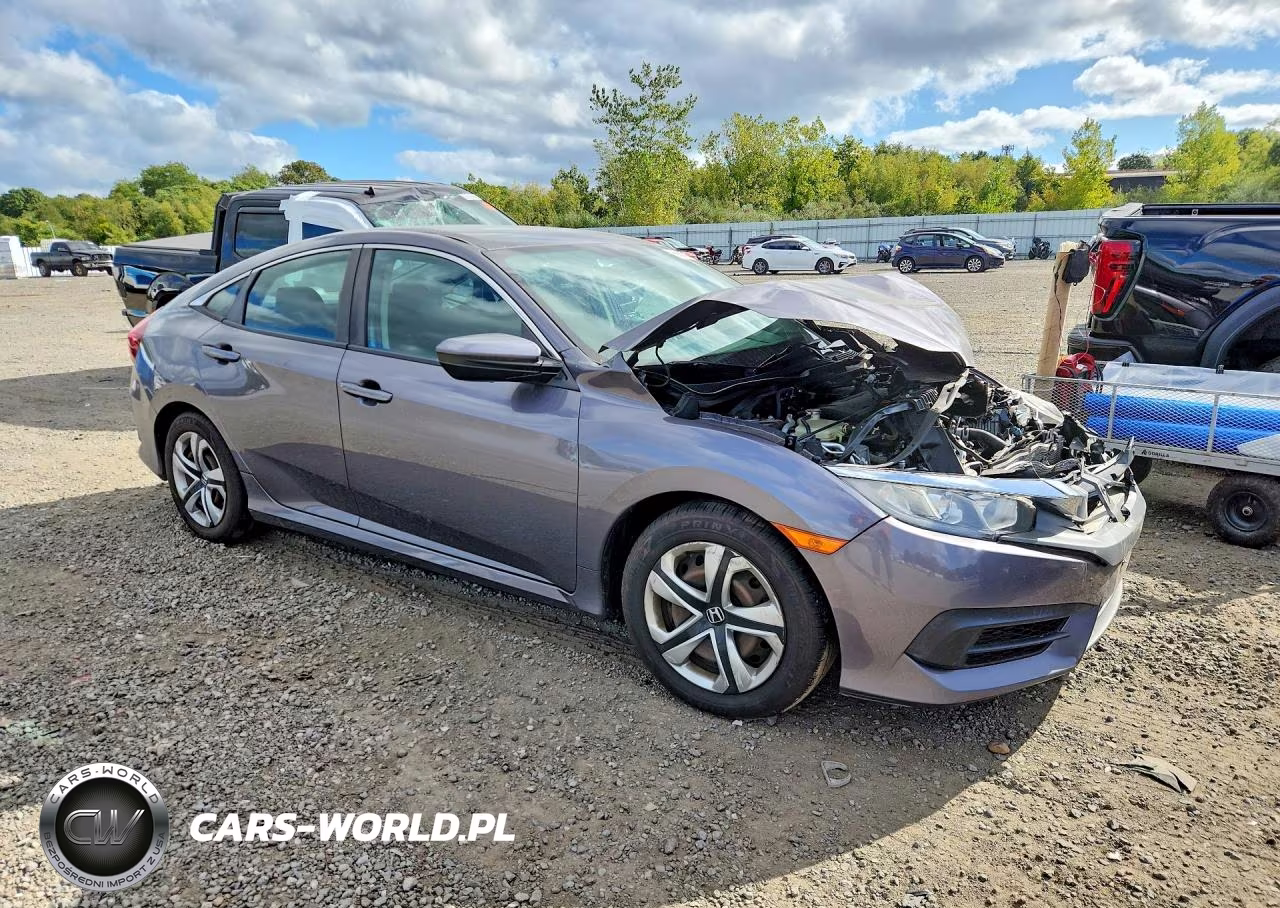 2016 Honda Civic Lx VIN:19XFC2F53GE205247 - 4