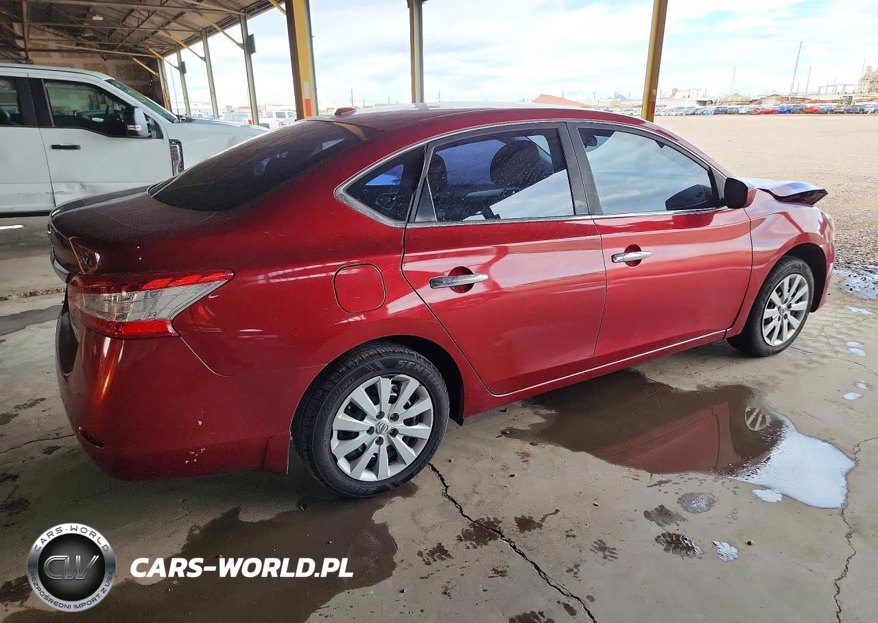 2015 Nissan Sentra Sv VIN:3N1AB7AP8FL650809 - 3