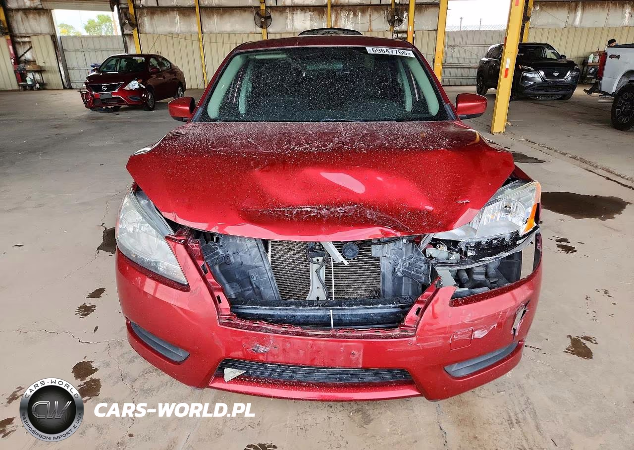2015 Nissan Sentra Sv VIN:3N1AB7AP8FL650809 - 5