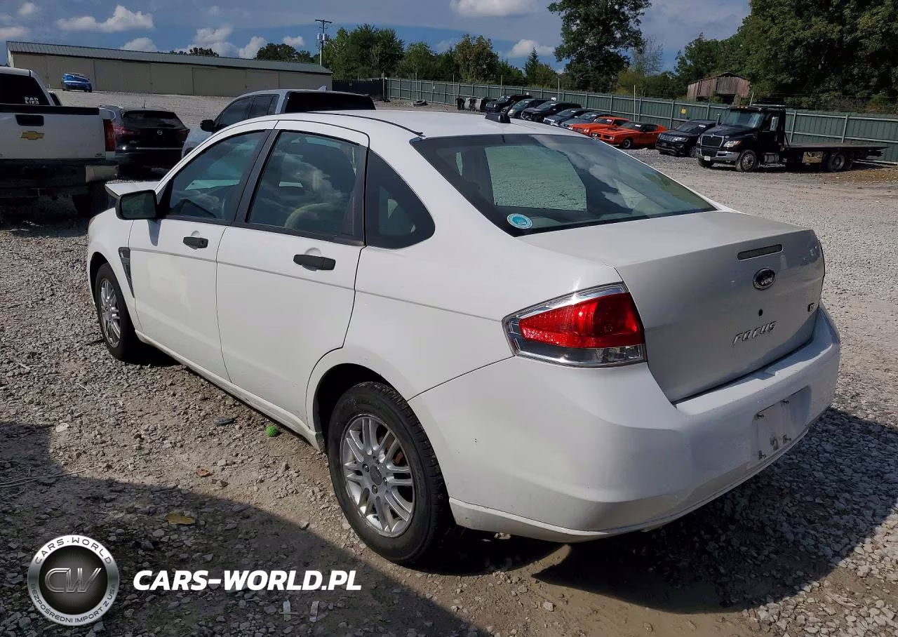 2008 Ford Focus Se VIN:1FAHP35N58W125384 - 2