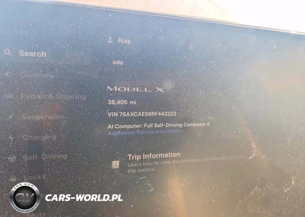 2024 Tesla Model X VIN:7SAXCAE56RF443223 - 9