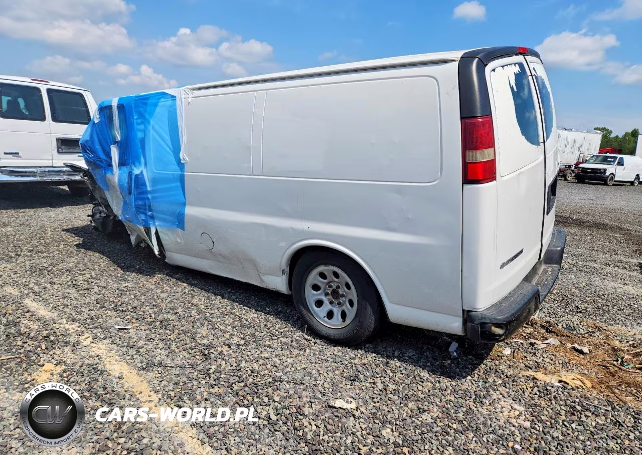 2013 Chevrolet Express 1500 Cargo Delivery Van VIN:1GCSGAFX4D1111052 - 2