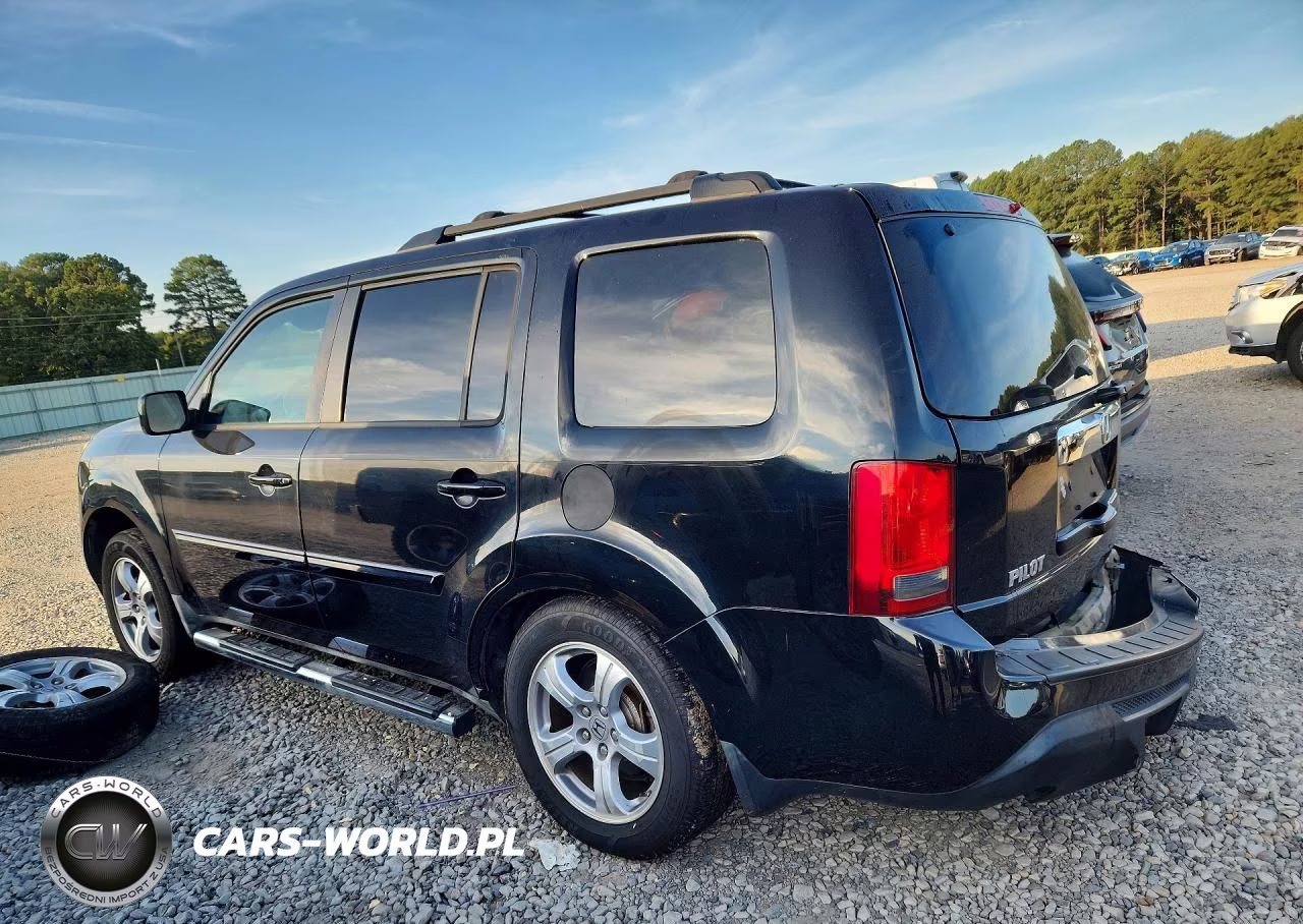 2012 Honda Pilot Exl VIN:5FNYF3H59CB006372 - 2
