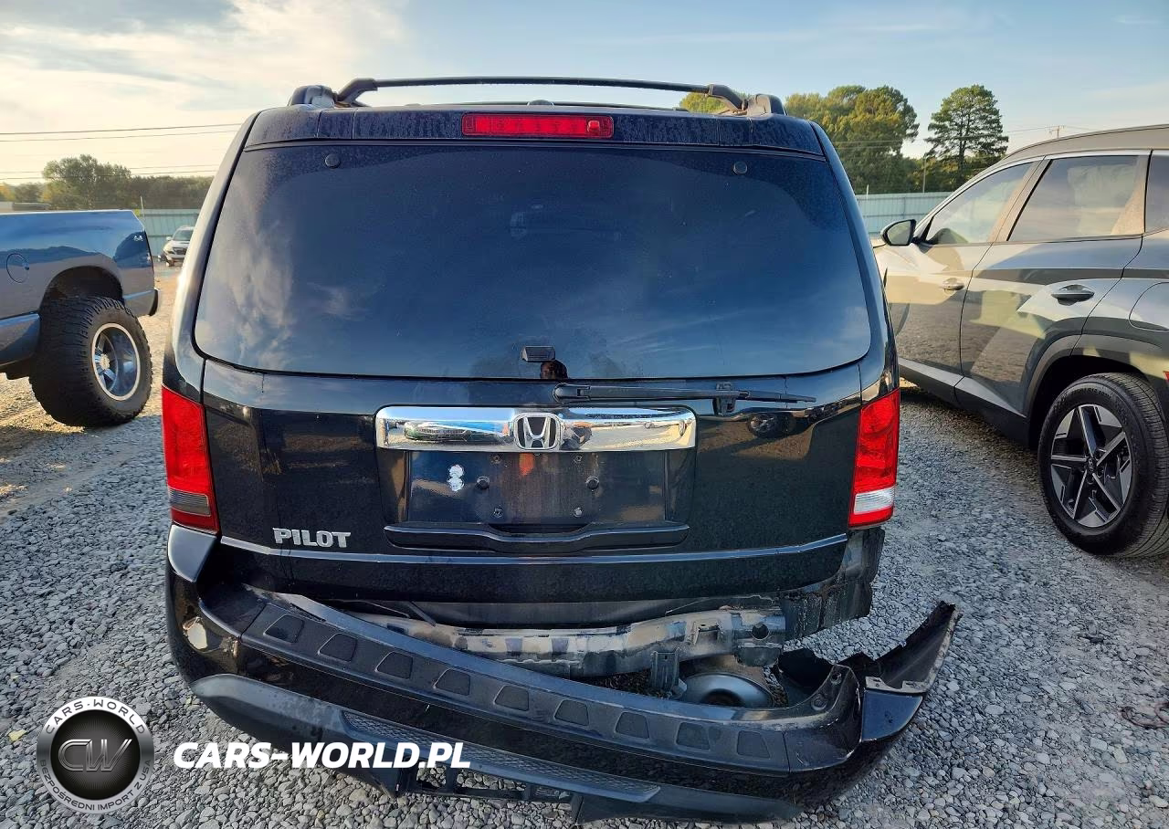 2012 Honda Pilot Exl VIN:5FNYF3H59CB006372 - 6