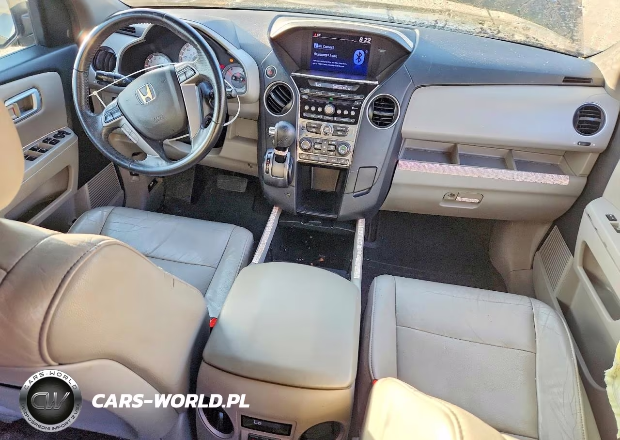 2012 Honda Pilot Exl VIN:5FNYF3H59CB006372 - 8