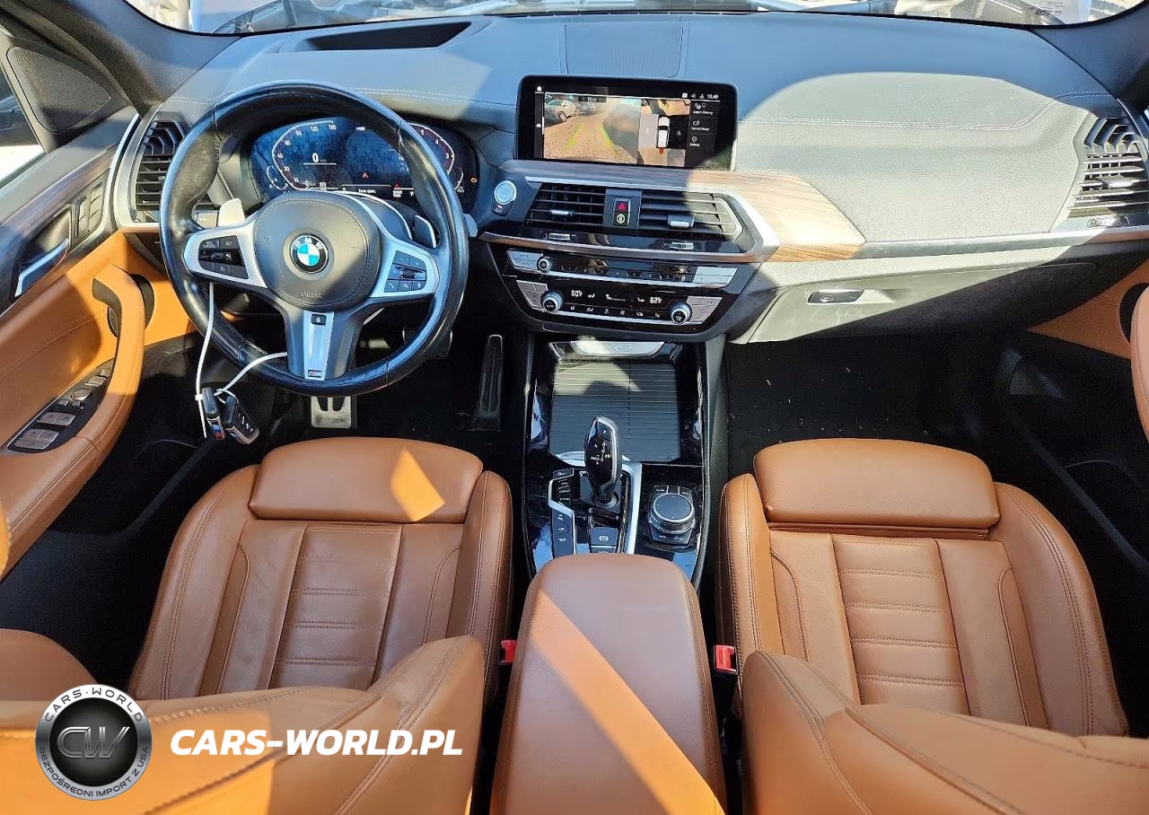 2021 BMW X3 xDrive30I VIN:5UXTY5C00M9F80111 - 8