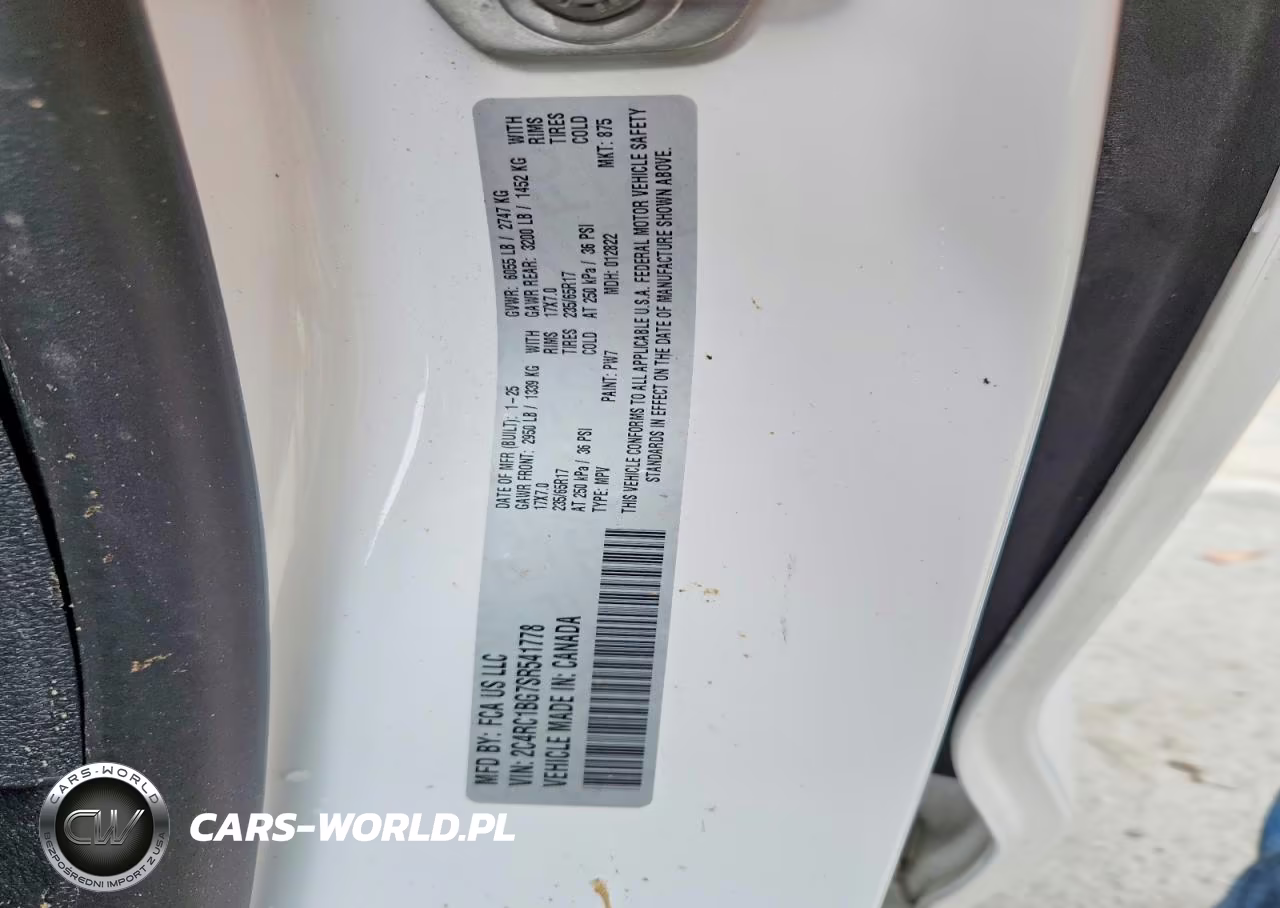 2025 Chrysler Pacifica Select VIN:2C4RC1BG7SR541778 - 14