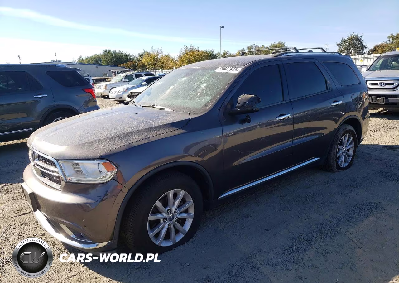 2014 Dodge Durango Sxt VIN:1C4RDHAG0EC374524 - 1