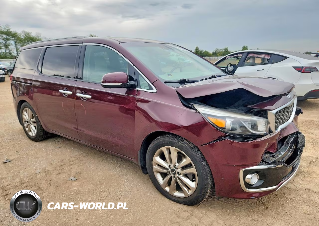 2015 Kia Sedona Sxl VIN:KNDME5C12F6037240 - 4