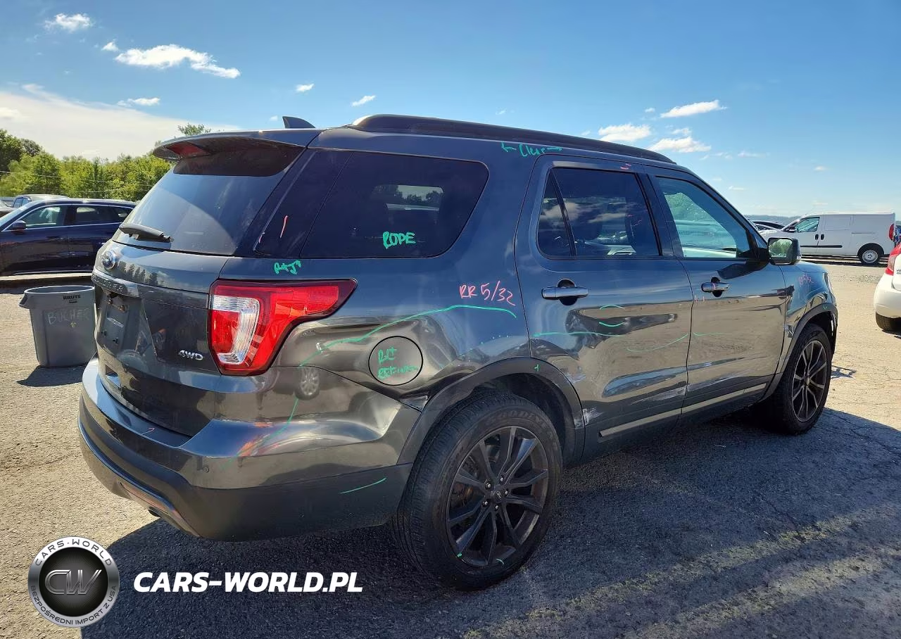 2017 Ford Explorer Xlt VIN:1FM5K8D82HGC30006 - 3