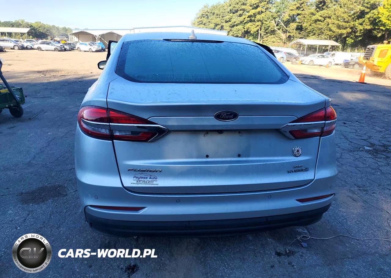 2019 Ford Fusion Se VIN:3FA6P0LU8KR226929 - 6
