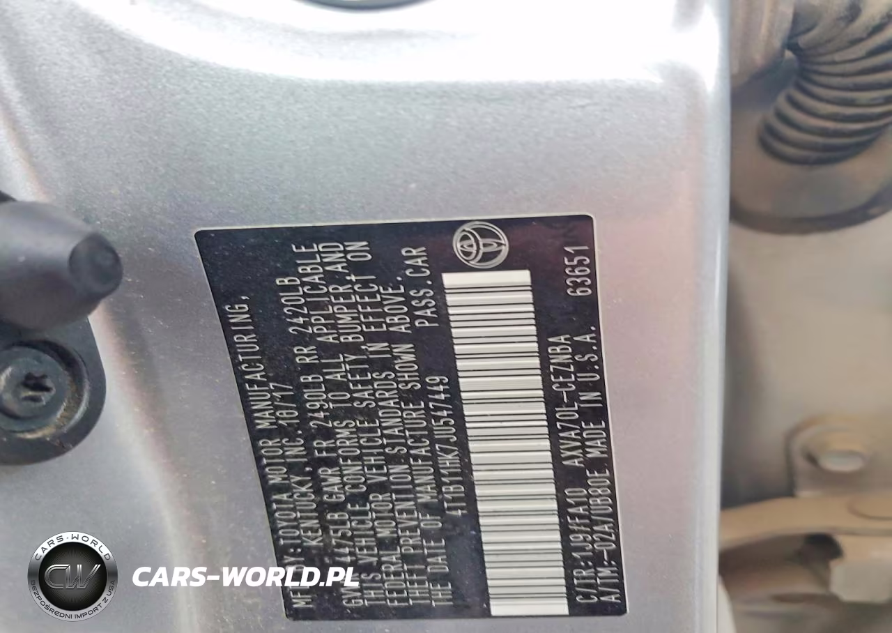 2018 Toyota Camry Le VIN:4T1B11HK7JU547449 - 12