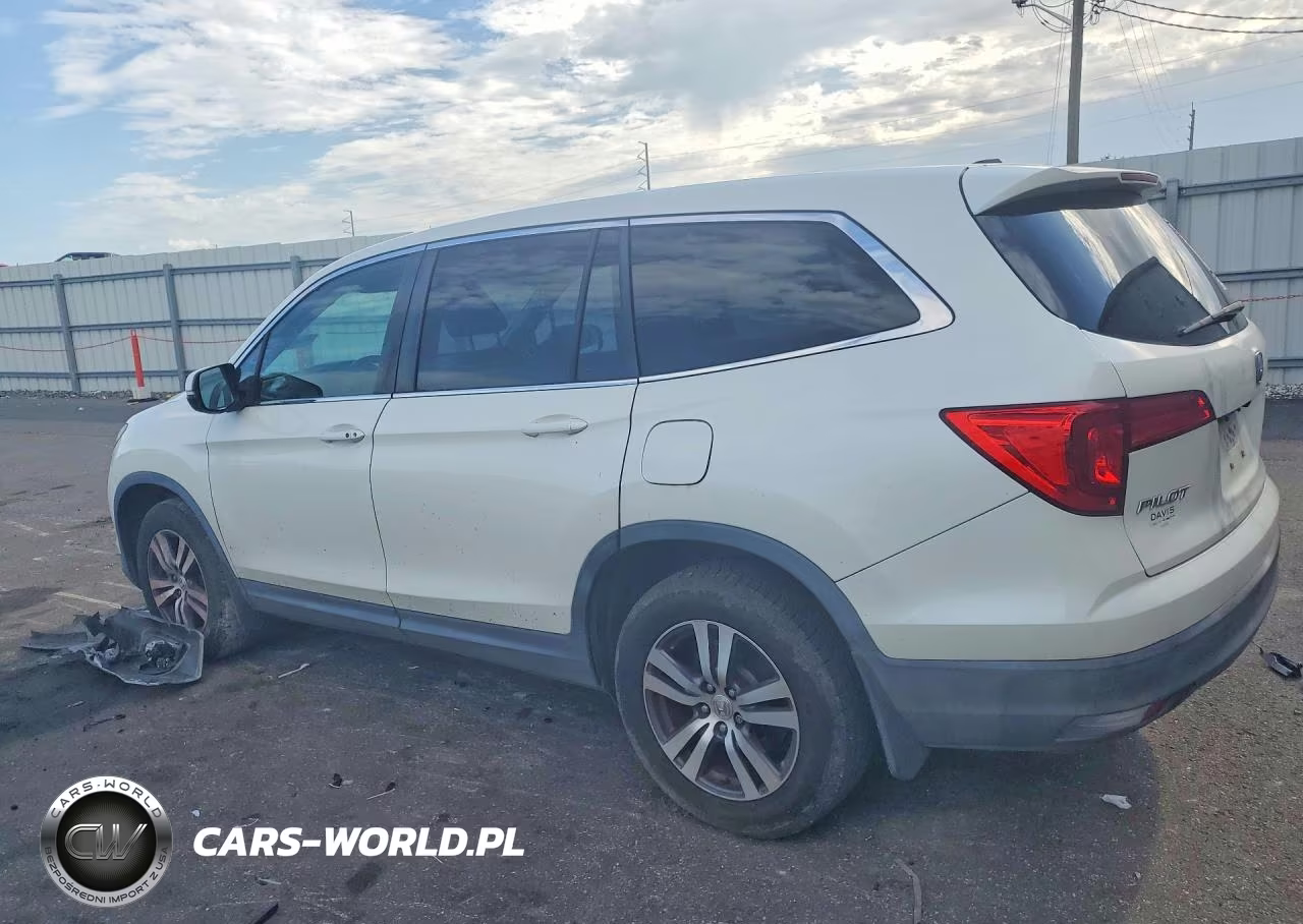 2016 Honda Pilot Exl VIN:5FNYF5H53GB011696 - 2
