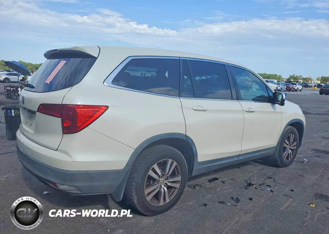 2016 Honda Pilot Exl VIN:5FNYF5H53GB011696 - 3