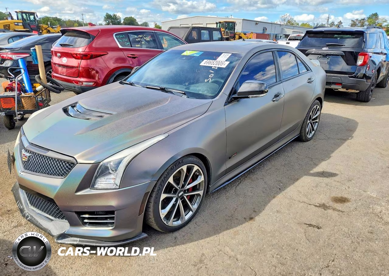 2016 Cadillac Ats-V VIN:1G6AN5SYXG0155870 - 1