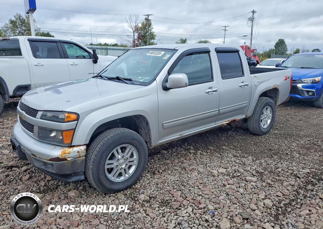 2012 Chevrolet Colorado Lt VIN:1GCHTCFE3C8103806 - 1