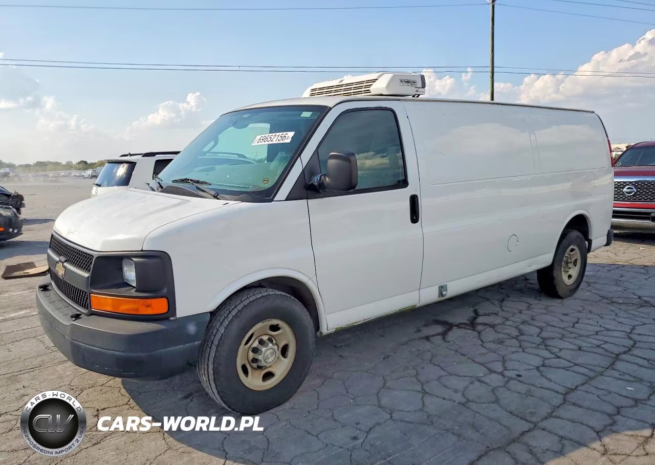2017 Chevrolet Express G2500 Refrigerated Delivery Van VIN:1GCWGBFF5H1129760 - 1