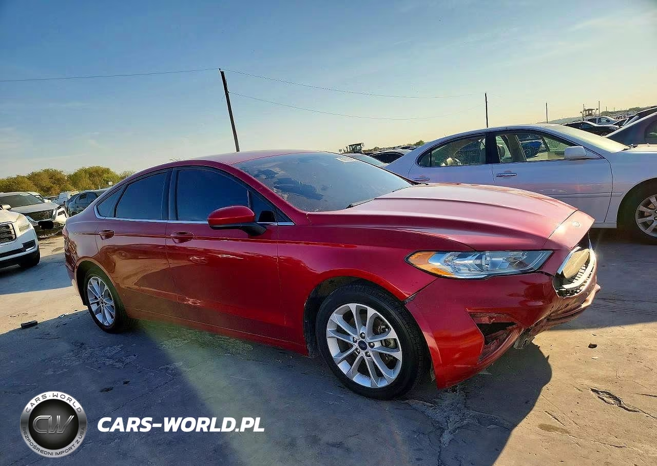 2020 Ford Fusion Se VIN:3FA6P0HD4LR147543 - 4