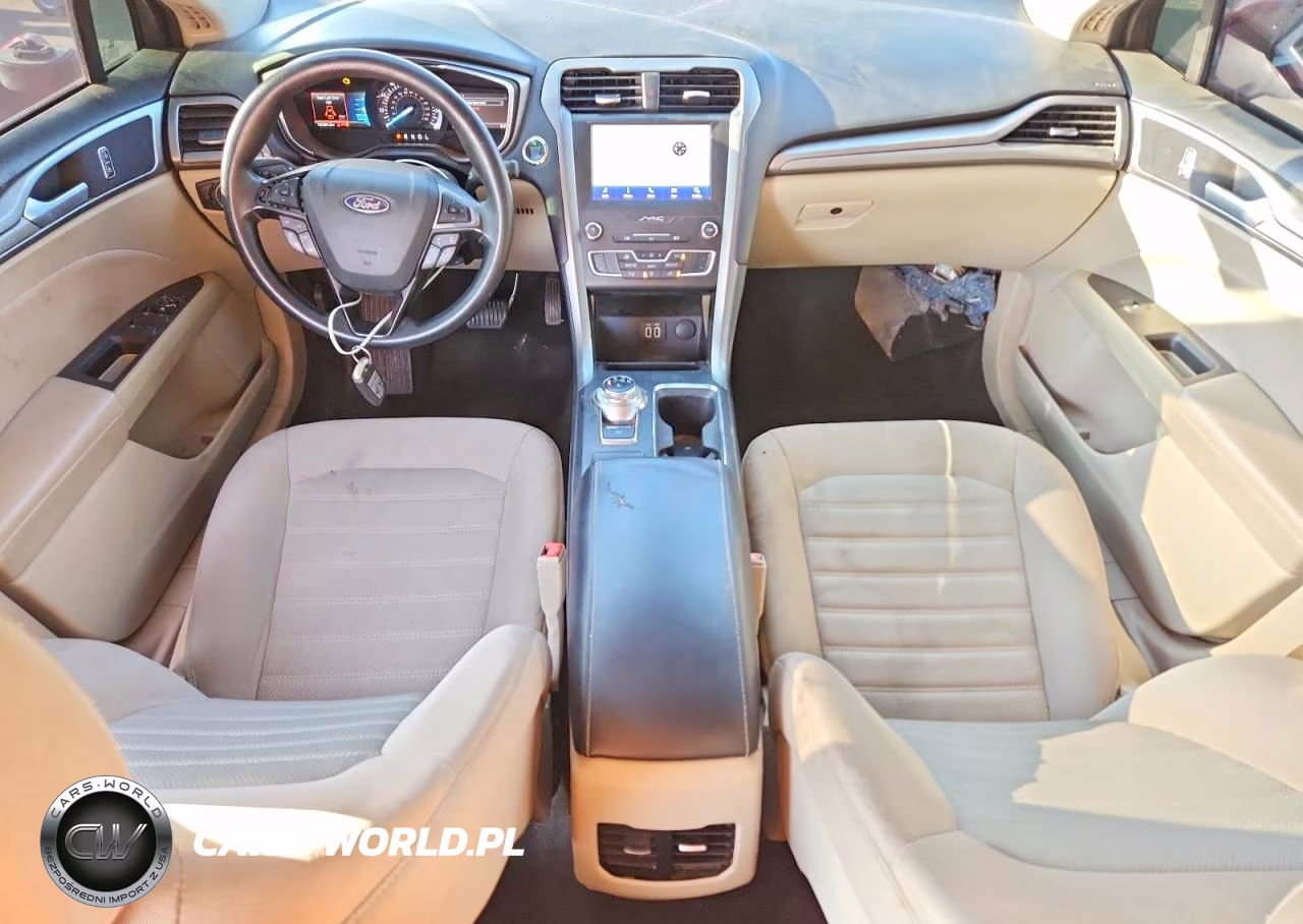 2020 Ford Fusion Se VIN:3FA6P0HD4LR147543 - 8