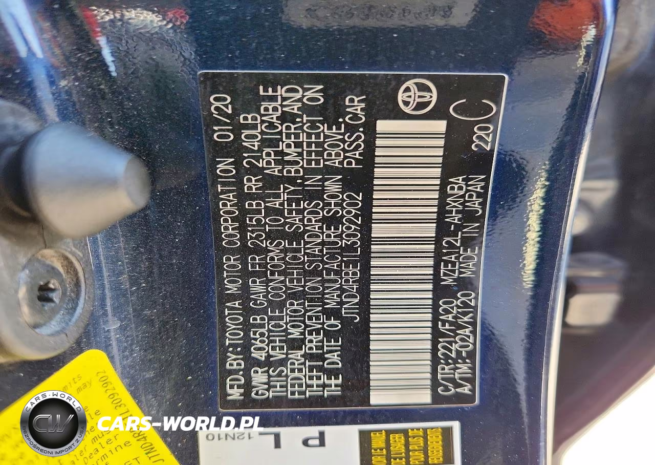 2020 Toyota Corolla Hatchback Se VIN:JTND4RBE1L3092902 - 13