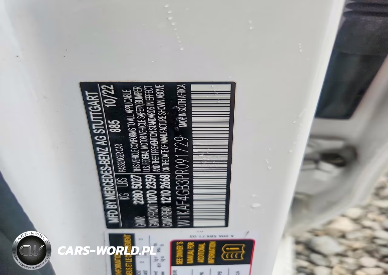 2023 Mercedes-Benz C 300 VIN:W1KAF4GB3PR091729 - 12