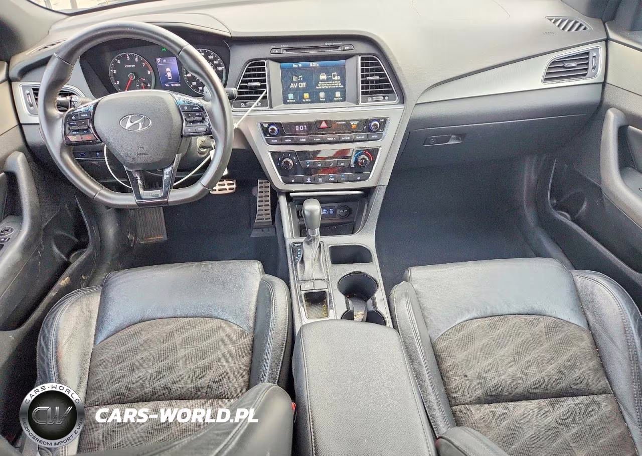 2017 Hyundai Sonata Sport 2.0T VIN:5NPE34AB0HH527345 - 8