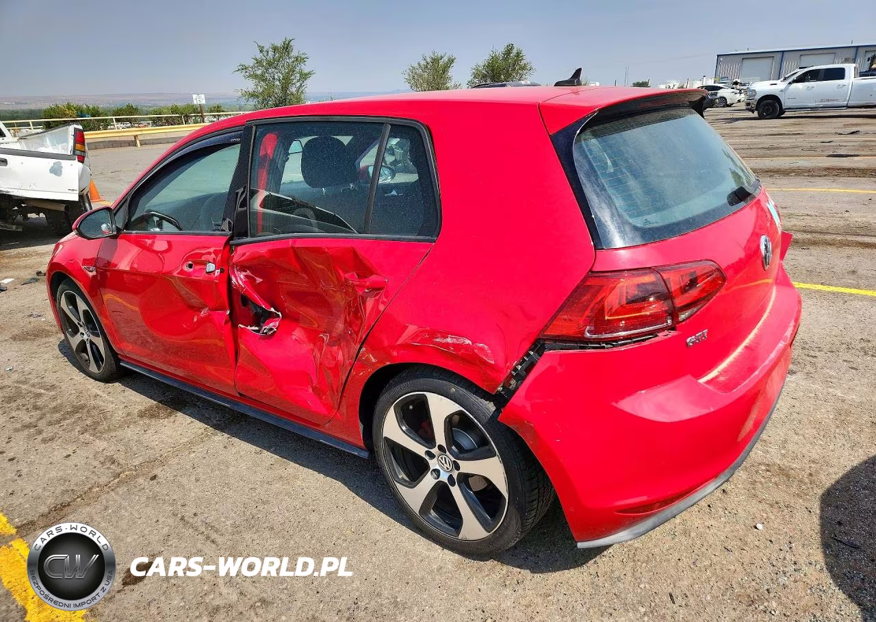 2016 Volkswagen Gti S-Se VIN:3VW4T7AU8GM011156 - 2
