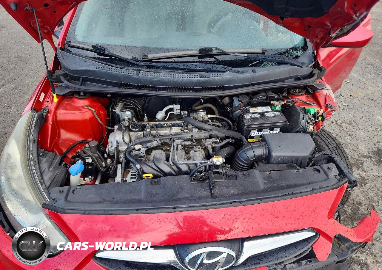2013 Hyundai Accent Gls VIN:KMHCT4AE3DU357883 - 11