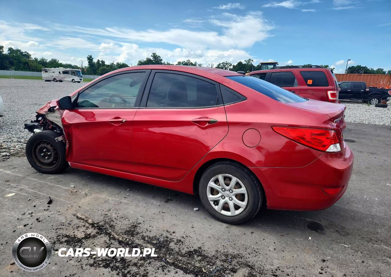 2013 Hyundai Accent Gls VIN:KMHCT4AE3DU357883 - 2