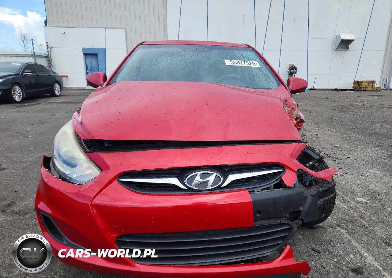 2013 Hyundai Accent Gls VIN:KMHCT4AE3DU357883 - 5